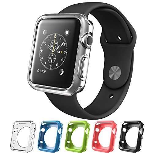 Apple Watch 2 Case, i-Blason TPU Cases [5 Color Combination Pack] for Apple Watch Series 2 2016 Rele