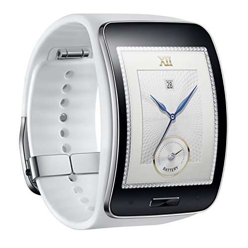 Samsung Galaxy Gear S R750W Smart Watch w/ Curved Super AMOLED Display (White)