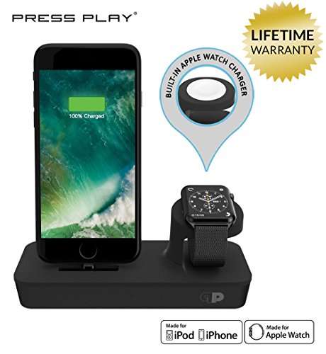 ONE Dock Duo APPLE CERTIFIED Charging Station Dock & Stand With Built-in ORIGINAL Charger for Apple