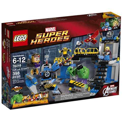 LEGO Superheroes 76018 Hulk Lab Smash