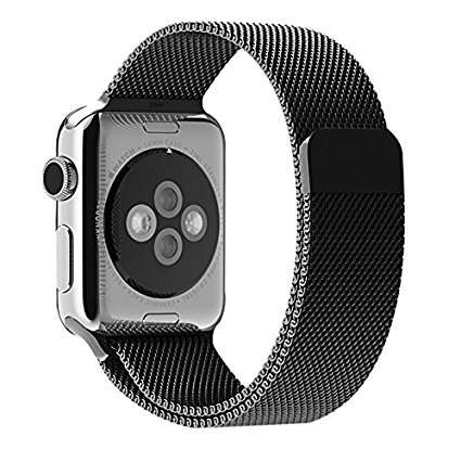 Apple watch band,iitee(TM) Milanese Magnetic Loop Stainless Steel Strap Watch Bands for Apple Watch