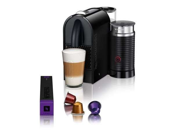 Nespresso UMilk Automatic Espresso Machine - D55-ZA-BK-NET - Black
