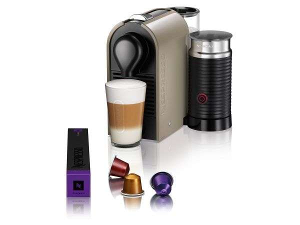 Nespresso UMilk Automatic Espresso Machine - C55-ZA-TP-NE - Taupe