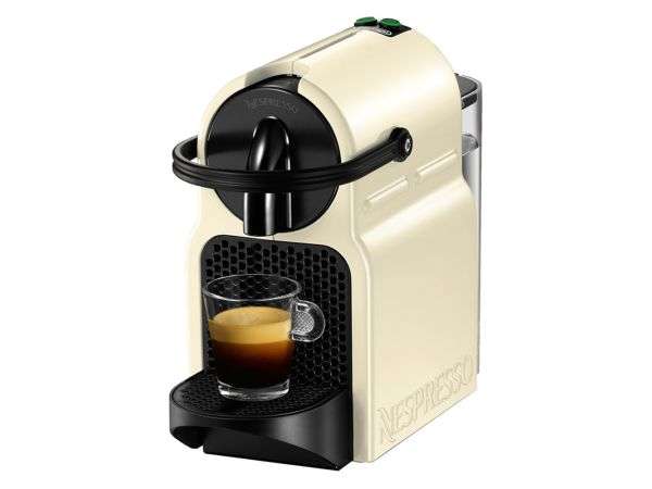 Nespresso Inissia Automatic Espresso Machine - D40-ZA-CW-NET - Cream