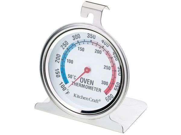 Kitchen Craft Oven Thermometer - KCOVENTH - Stainless Steel