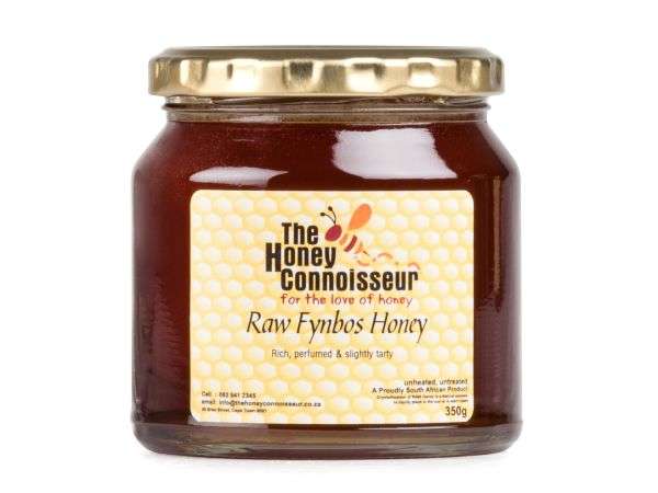 The Honey Connoisseur Raw Fynbos Honey, 350g - HCRRFH