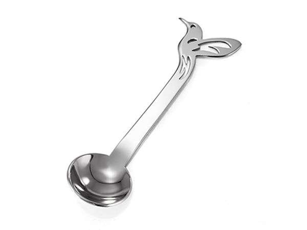 Carrol Boyes Hummingbird Sugar Ladle - 18SLS-HUB