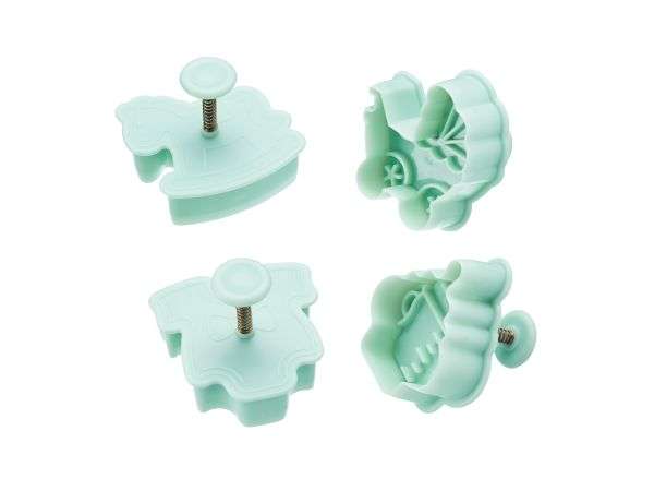 Sweetly Does It Baby Sugarcraft/Cookie Plunger Cutters - SDBFC4PC