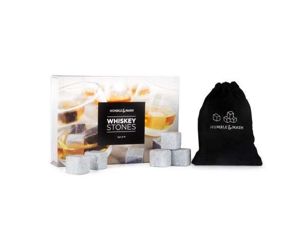 Humble & Mash Whiskey & Drinks Stones, Set of 9 - HMWHISST