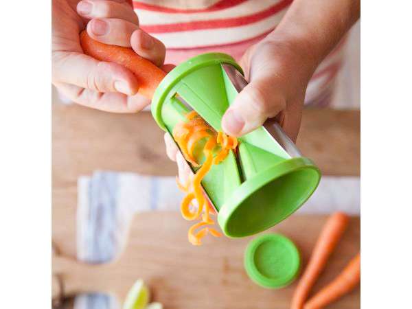 Kitchen Craft Handheld Two in One Spiralizer - KCSPIRALSLICE