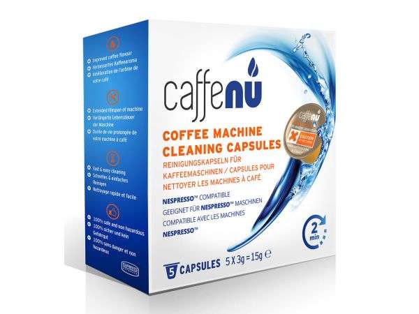 Caffenu Cleaning Capsules, Pack of 5 - CNU