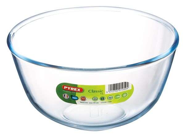 Pyrex Glass Mixing Bowl - 180B000 - 2 Litre