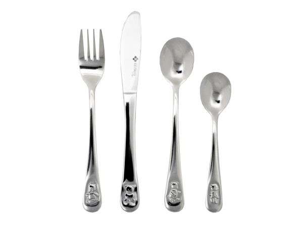 Eetrite 4 Piece Kids Cutlery Set - BH1 - Teddy