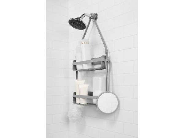 Umbra Flex Hanging Shower Mirror - UMB023463918 - Grey