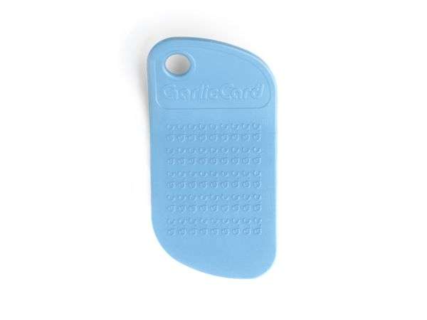 GarlicCard Garlic Grater - GCARDBL - Light Blue