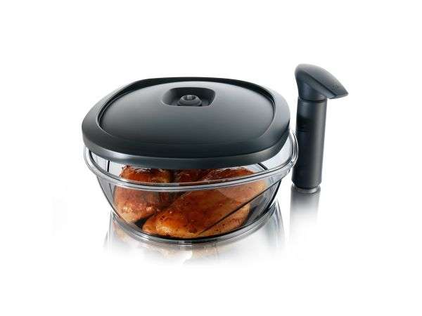 Vacu Vin Vacuum Marinater with Pump - 2977460 - 2.5L