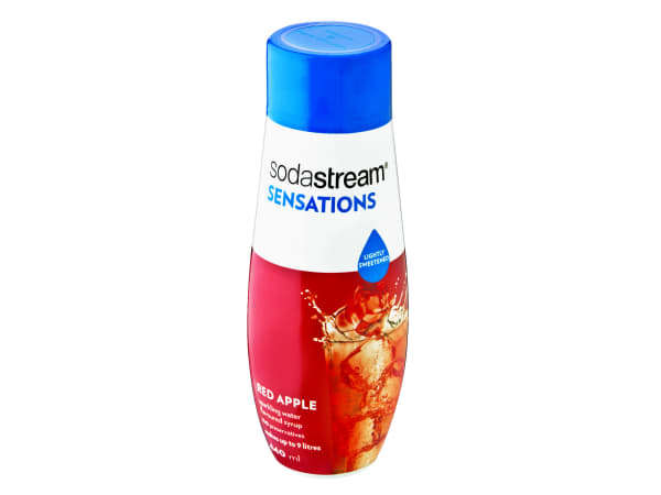 Sodastream Sensations Syrup, 440ml - 266310 - Red Apple