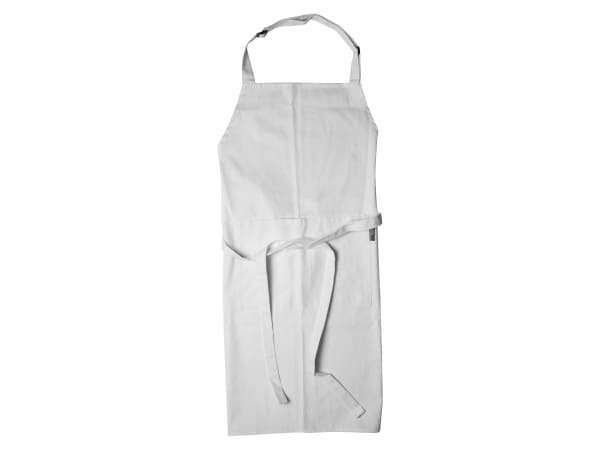 Balducci Cotton Full Bib Apron - AP-WH - White