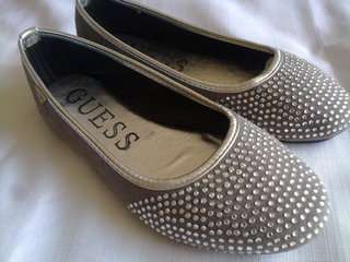 GUESS Pumps - Diamante Grey - Size 5 - Great Gift for her!