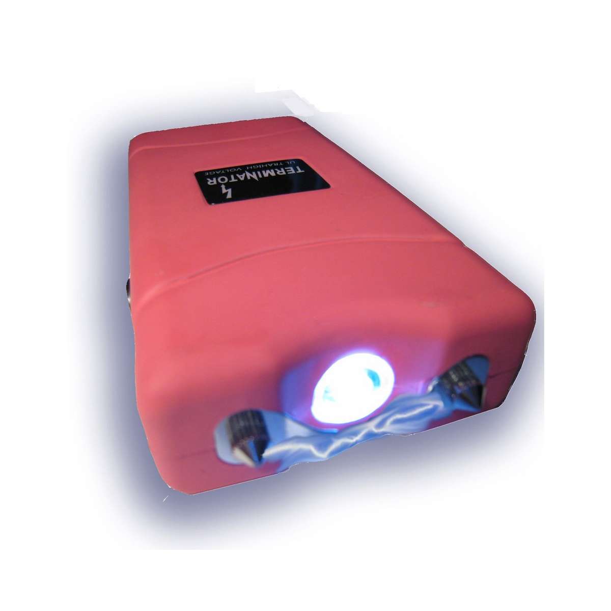 Stun Gun / Taser / Shocker 800 + LED Flashlight 10cm Rechargeable Pink