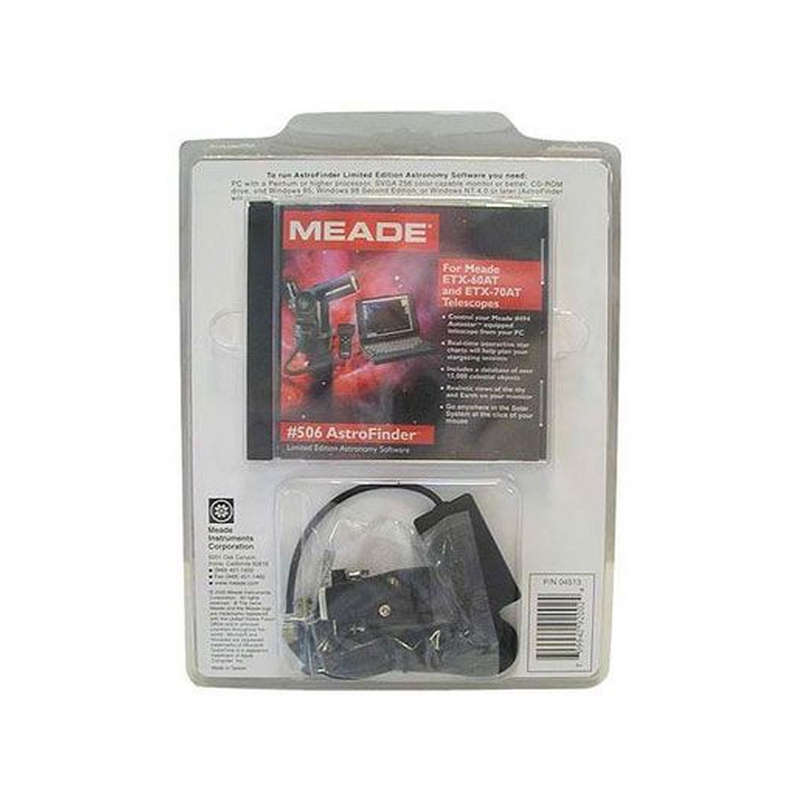 Meade #506 AstroFinder Software and Cable Connector Kit 04513