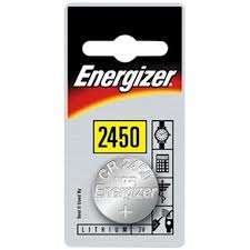 Energizer 3v Lithium Coin CR2450 Card 1