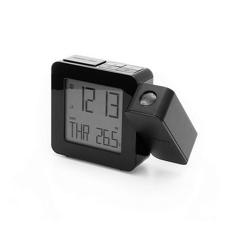 RM338P Proji Projection Clock W/Indoor Temp - Black Oregon