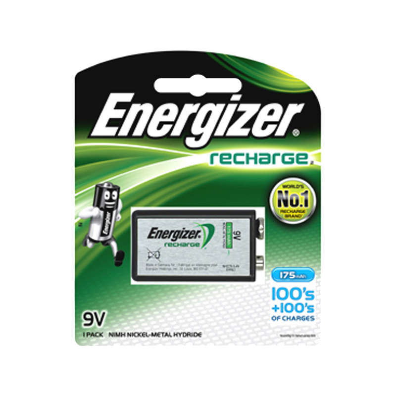 Energizer NH22NBP NiMH 9v 175mAh Card 1