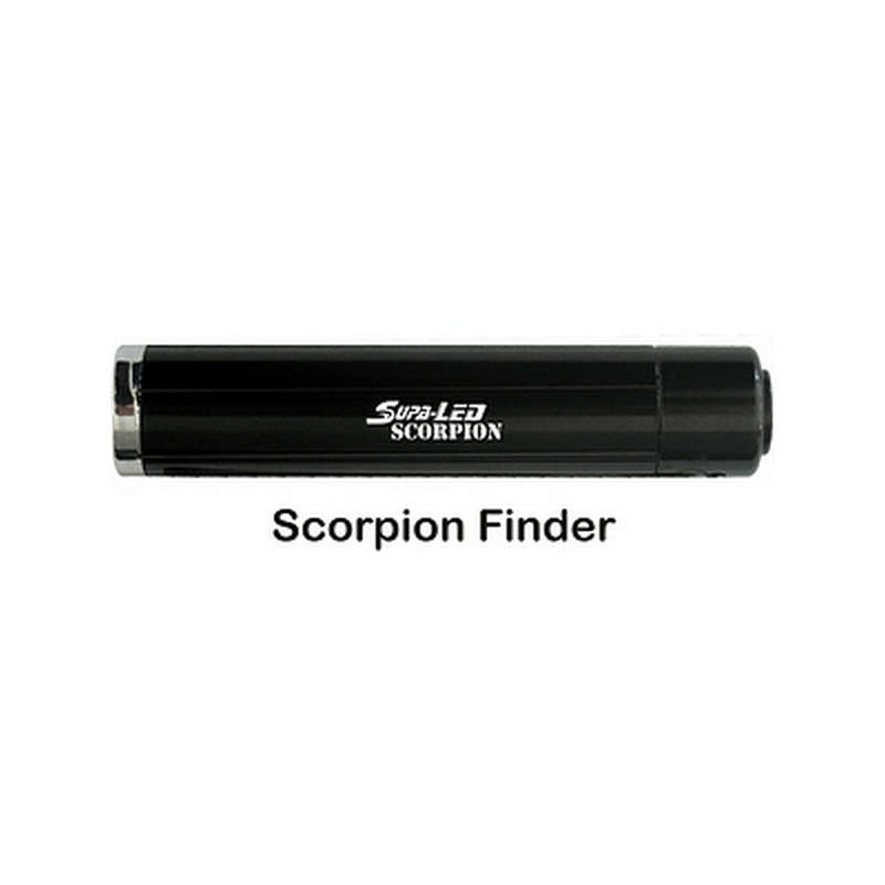 Supa Led Scorpion Finder 1xaa Blk W/Hol G/Box