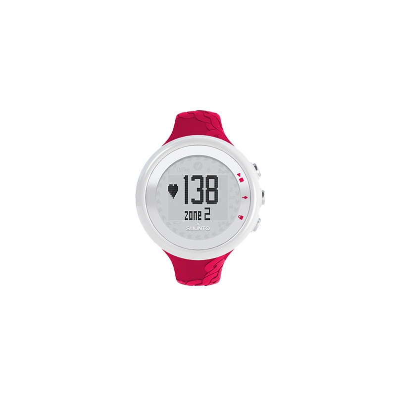Suunto M2 HR And Calorie Monitor Watch-Women Fuchsia-Positive
