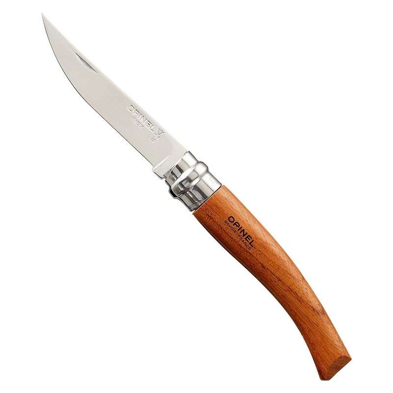 Opinel Slim Knife No 8, Bubinga Handle