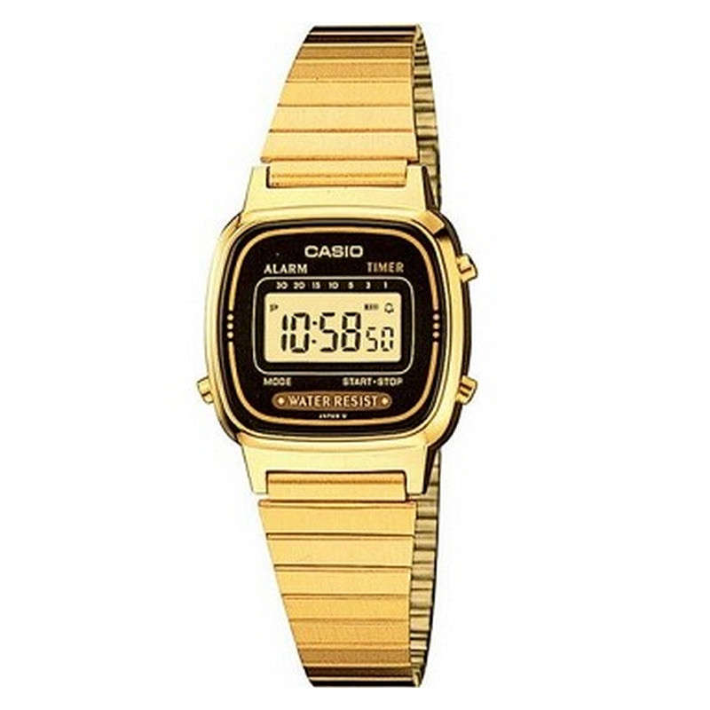 Casio Ladies Retro Watch - LA670WGA-1DF