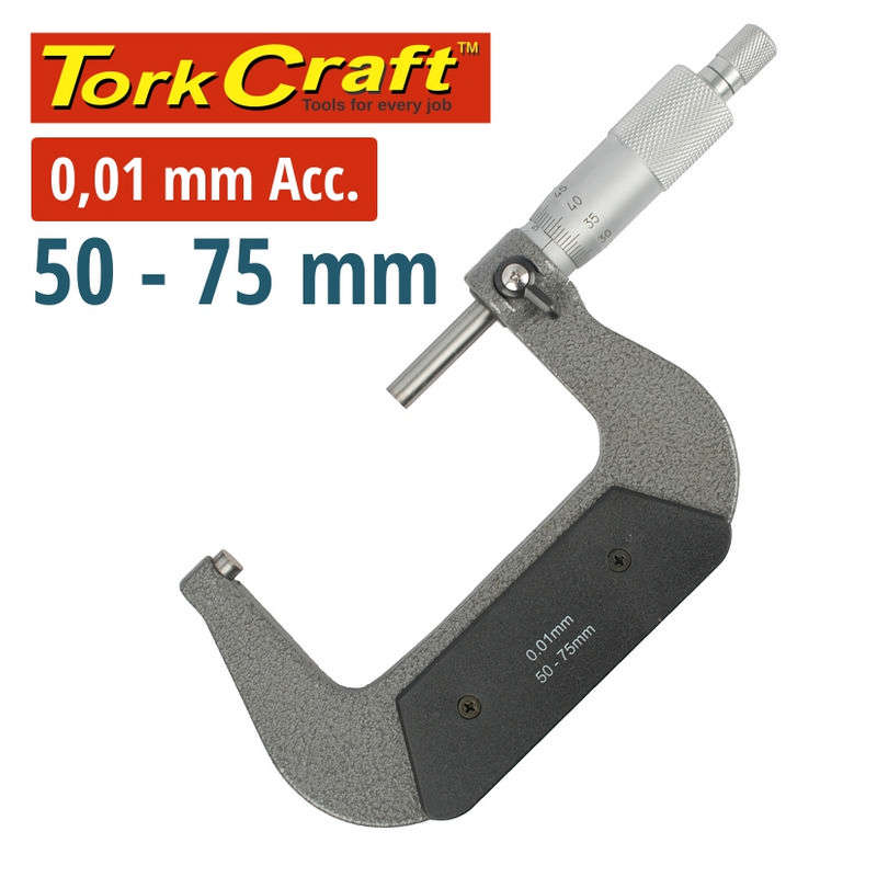 Tork Craft Micrometer 50-75mm Manual