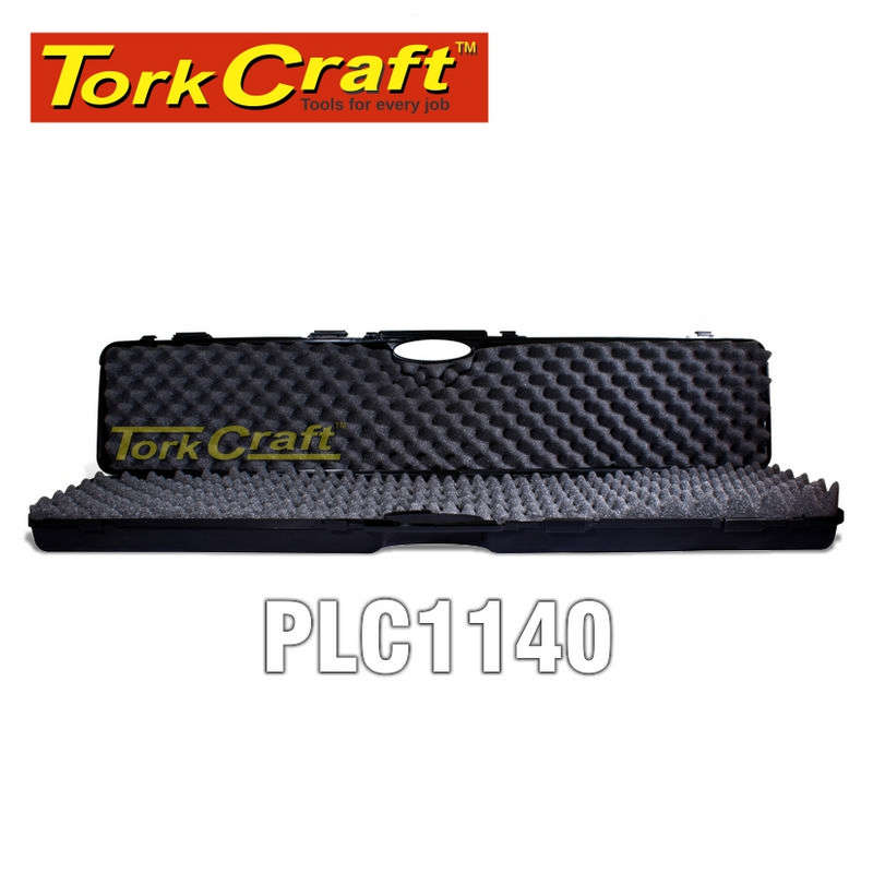 Tork Craft Plastic Case 1235x265x110m Od With Foam Black for Single Air Rifle