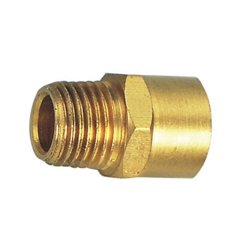 Air Craft Reducer Brass 1/4x1/2 M/F