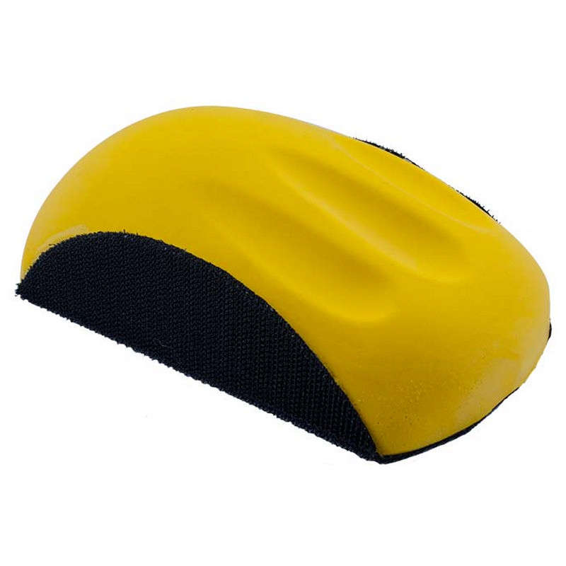 Tork Craft Hand Sanding Block Round 5" Hook & Loop System