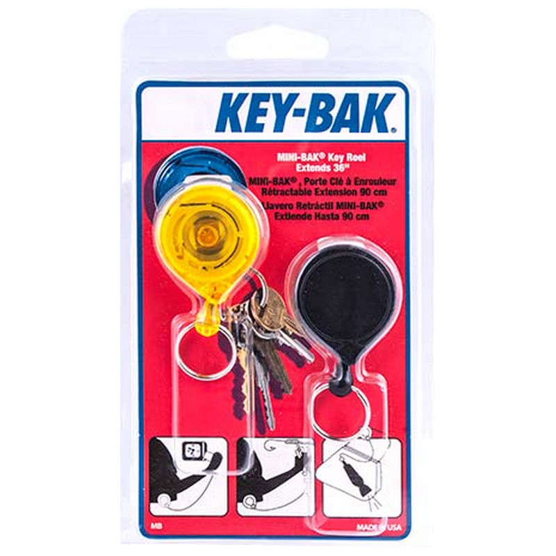 Key-Bak Clip Assorted Pack