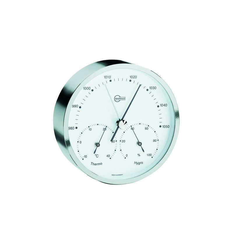 BARIGO 101.3 - Modern Home Barometer LA (White Dial)