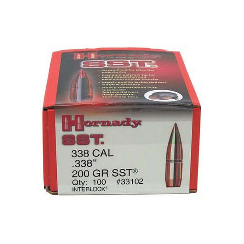 Hornady Bul 338 200 Gr Sst
