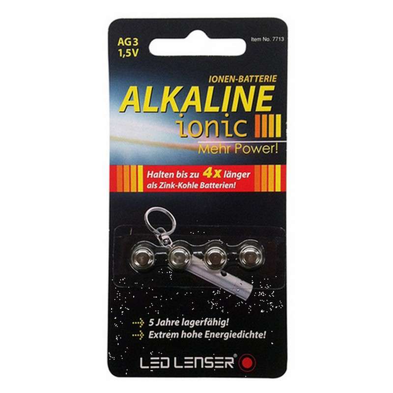 Led Lenser Batteries 4 x AG3 - Blister