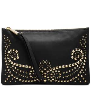 Michael Michael Kors Rhea Studded Large Zip Clutch
