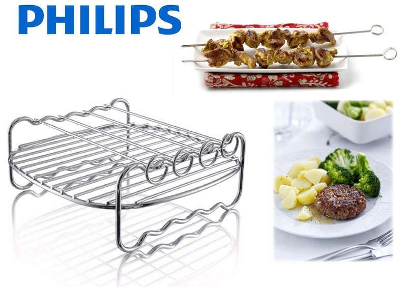 Philips Airfryer Double layer accessory with skewers - Philips