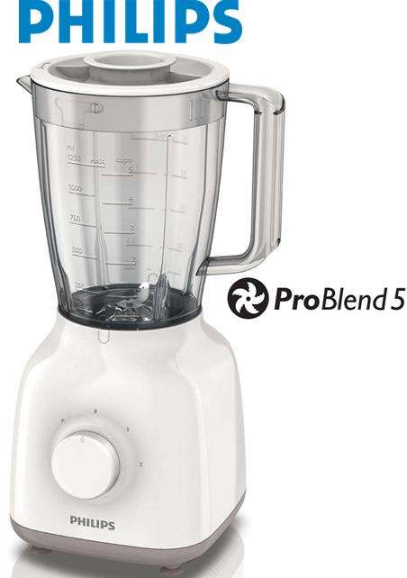 Philips Daily Collection Blender 400W (HR2100/00) - Philips