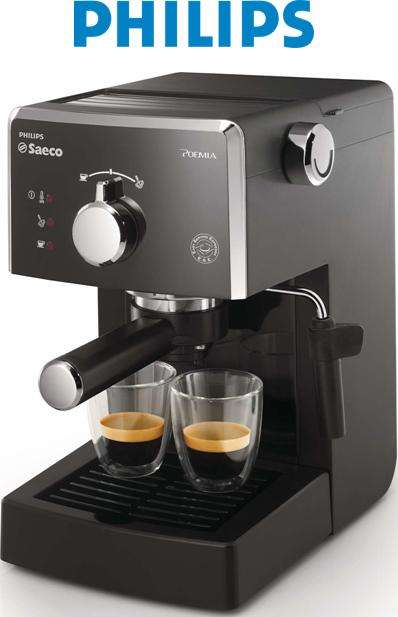 Philips Saeco Poemia Manual Espresso machine (HD8323/01) - Philips