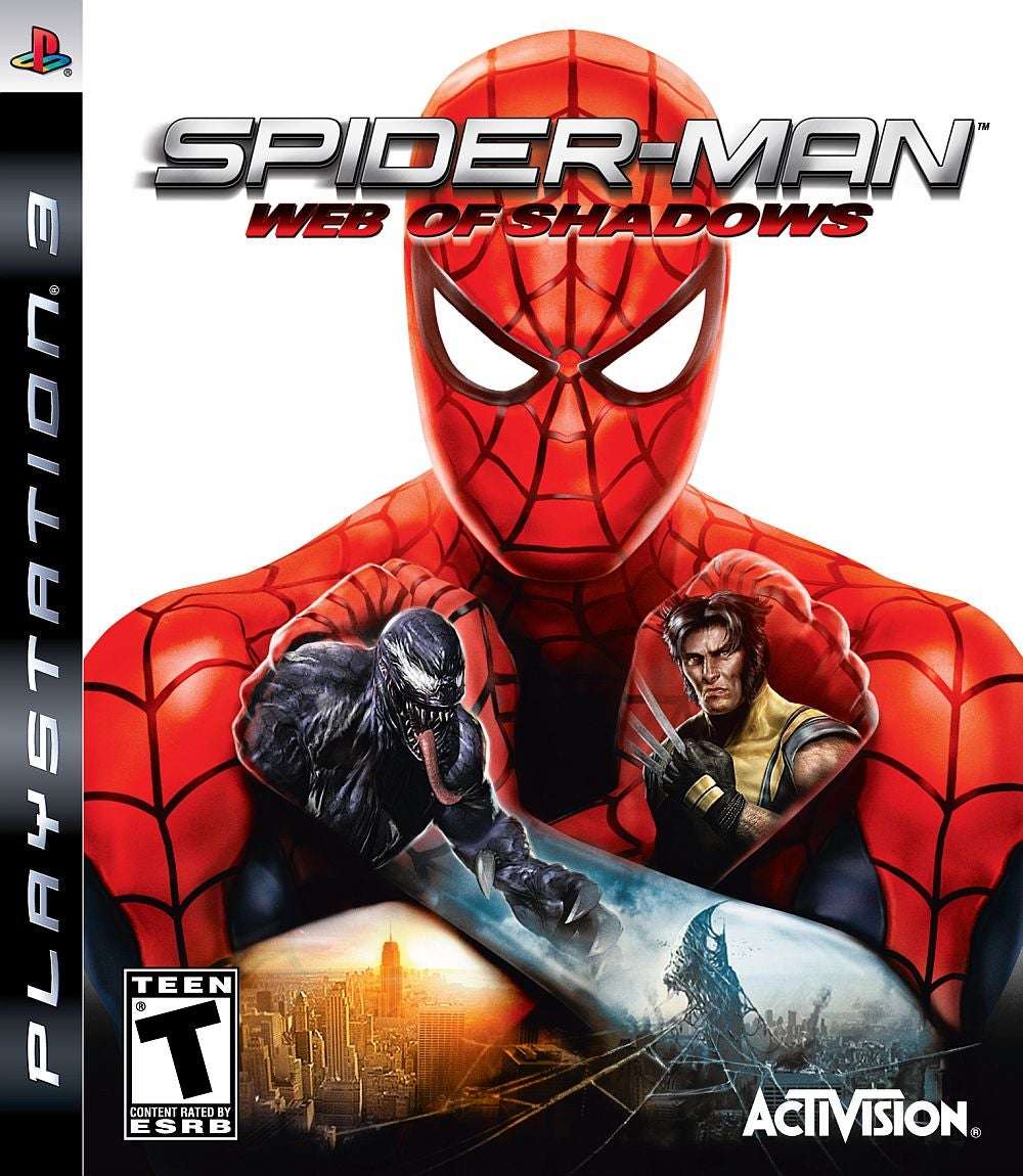 PS3 SPIDER-MAN WEB OF SHADOWS / BID TO WIN