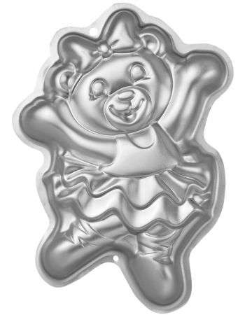 Wilton Ballerina Bear Shaped Cake Pan - 2105-1028 - 37 x 25.5 x 4.5cm
