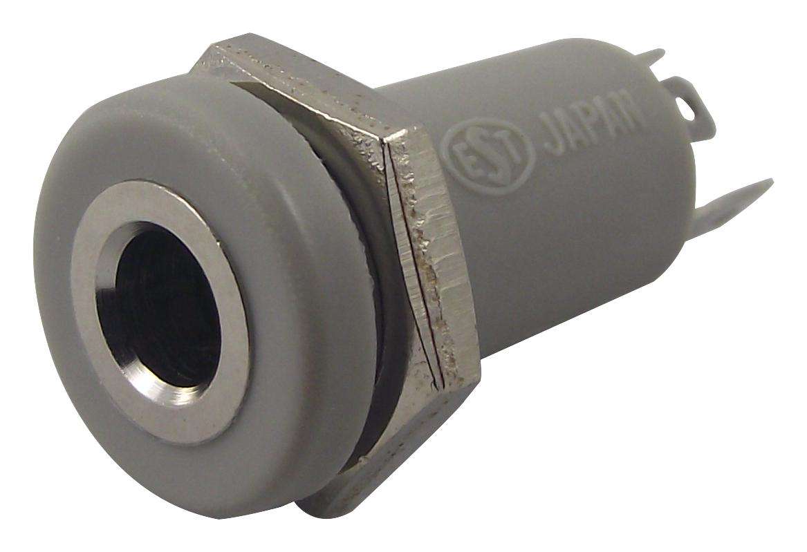 Multicomp Pro (MJ-064H) Phone Audio Connector, Grey, 4 Contacts, Jack