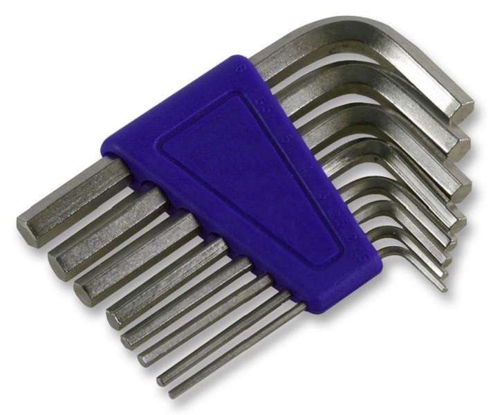 Duratool (D00589) Hex Key Set, With Holder, 1/16 " - 1/4 ", 8 Piece