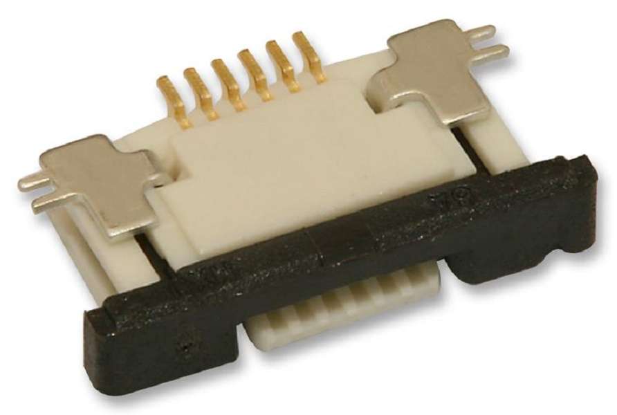 Molex (52745-0697) FFC / FPC Board Connector, ZIF, 0.5 mm, 6 Contacts