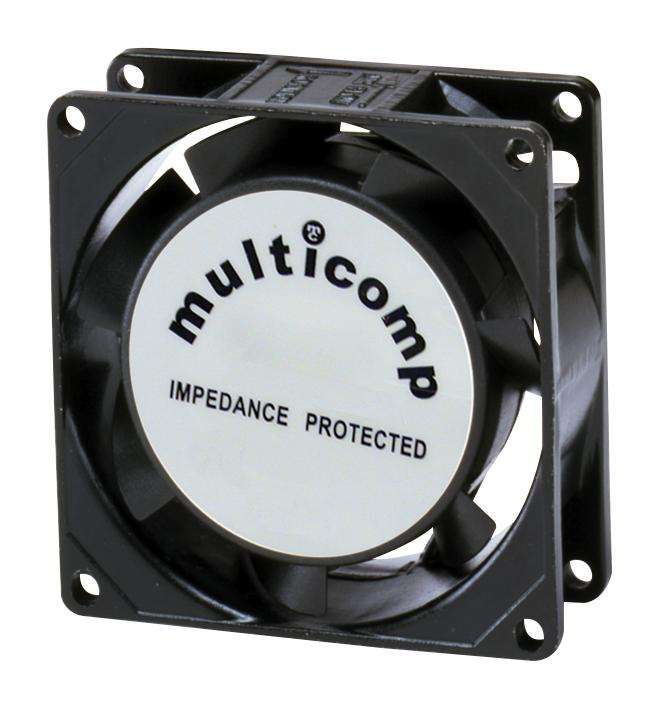 Multicomp Pro (MC19672) AC Axial Fan, 220V to 240V, Square, 91.5 mm